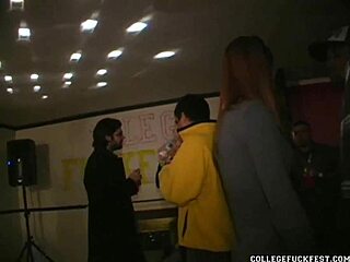 Teen Lesbos Devour Pussy at Wild Frat Party With Petite Babes