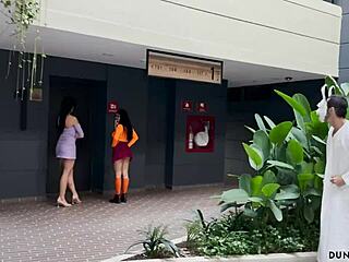 i had a halloween threesome with athletic babes.. oops