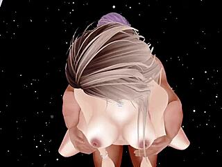 Sex with a Chinese girl turns into wild 3D chat game