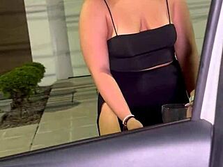 stranger bangs young colombian chick after disco in public car sex