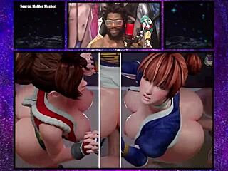 mai and kasumi get fucked from behind and creampied in their ass