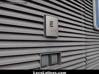 hot spanish latina teen gets banged by pro athlete, damn she's fire! 🔥