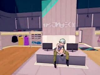 Swort Art Online Virtual Foot Fetish in 3D Anime