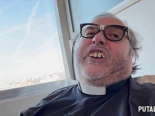 putalocura - young alice biancci gets a lesson from father damian