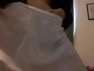 solo cumshot at home?