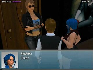 walkthrough of adult game my new life episode 07 featuring maria jet and sarah in suggestive quest