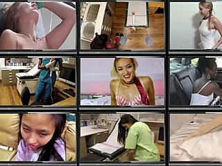 Nicole Luva winds down in bed, masturbating with a vibrator before sleep.