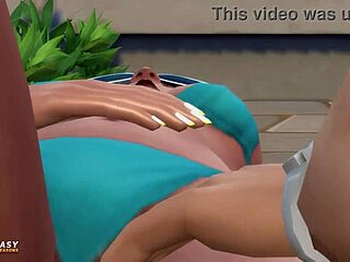 Hot Day with ZoePatel in The Sims 4 Game