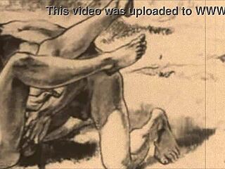 Uncovering vintage erotic art from antique collections