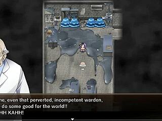 Karryn's Prison Hentai Ep 12: Rough Threesome with Slime Monster