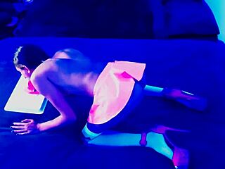 Petite Shemale Princess Natasha Rotten Plays with Anal Toys