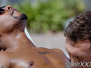 handsome real estate agent fucks his black gay customer