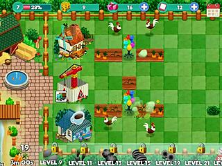 booty farm hentai game part 02 with redhead brunette sex on ranch