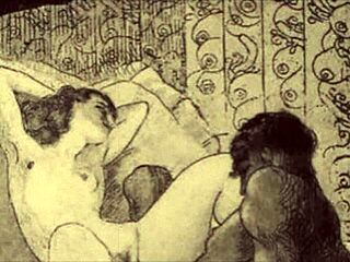 Uncovering vintage erotic art from antique collections