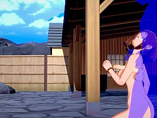 my hero academia hentai - uraraka armpitjob and blowjob - what do you think?