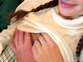 Picked up two hot teens with a friend for a rough quickie. They banged them hard in a wild 4some.