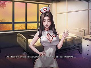 Surprise Handjob From Naughty Nurse Yui In Hospital Uniform At Festival Party