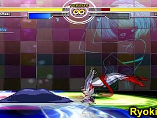 Hey, check Kuromaru battling Lilith in epic fighter clash