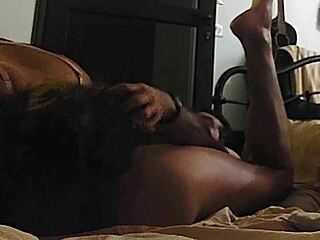 amateur french slut rose satin in thong bra heels doggy blowjob rimming pov