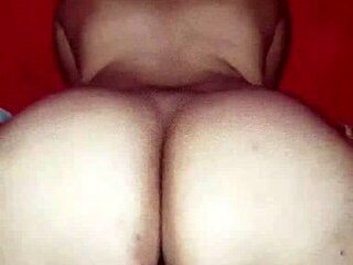 I Lick My Husband’s White Dick, Then Ride Him with Condom Until He Cums Inside It