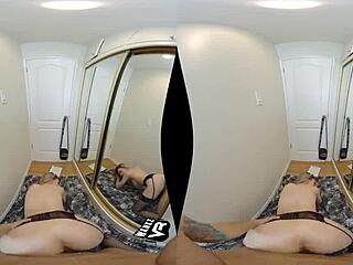 Anny Aurora breaks dorm rules with wild riding on WankzVR