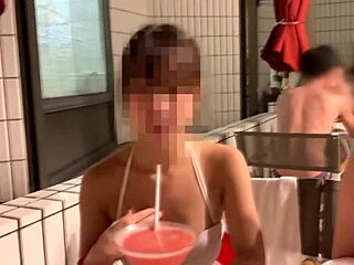 i picked up a lewd ol who was insanely erotic in the night pool