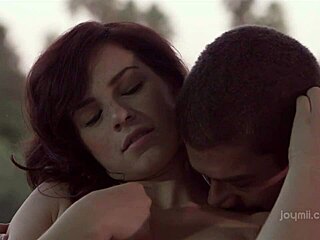 this tight pussy is getting filled with a hard cock in a hardcore scene