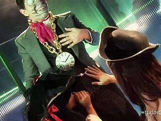 blonde and brunette pirates share passionate feelings while engaging in assfucking and blowjob sessions