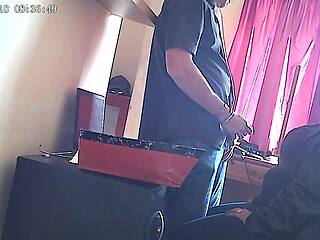 i suck boss's monster cock in public office and swallow cum