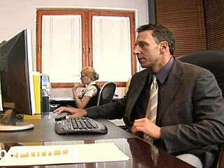 Watch this secretary getting anal sex at work?