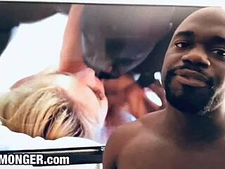 Holly Hotwife and Thrillmonger show ball placement during creampie sessions