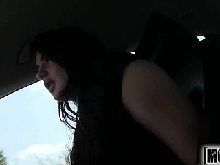 seducing a stranded teen 18+ with anna in tight action