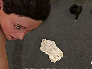 In Fashionbusiness, the maid takes a sticky facial in episode 1.2.