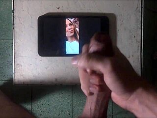 Jerking hard for cassidyboo with cum on face