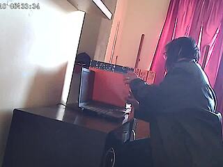 i suck boss's monster cock in public office and swallow cum