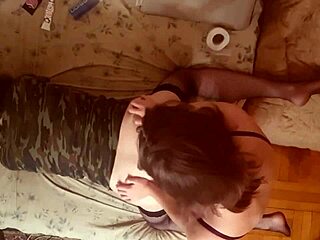 damn girl! dominant chick bangs sissy boy sasha earth doggy with strapon 😈