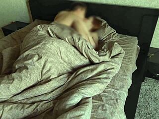 Detailed fucking session with pussy fingering, jerking off big natural tits, and intense masturbation.