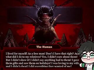 Hey, is this how you fuck in hell? Gay man bangs devil in wild gangbang game.