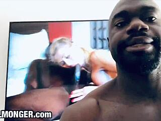 Holly Hotwife and Thrillmonger show ball placement during creampie sessions