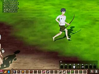 Survivor finds village, has sex with girl in Mad Island.