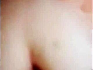 Tinder Girl Reveals Bedroom and Round Ass Covered in Cum on First Date