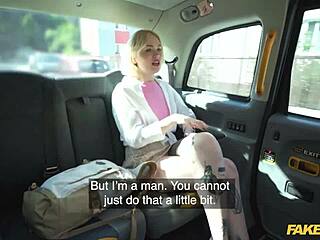 fake taxi blonde slammed hard inside and outside in wild ride