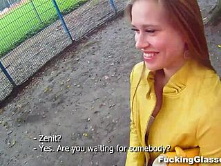 Fucking glasses - Banging Emma on a gritty construction site.