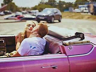 Alex angel strips and kisses passionately