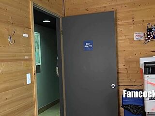 Twink Lawson James gets bareback blowjob from daddy uncle. Rimjob in halloween fun ghosts scene.