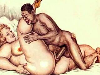 Vintage Erotic Drawings Collection