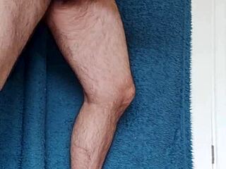 freaky kitchen action with tattooed guys banging hard