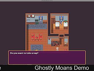 Ghostly moans in hentai
