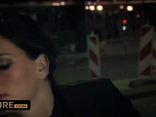 Hard anal in the toilet