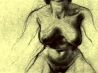 Vintage Erotic Drawings Collection